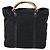 Borsa Tote in Nylon Nero Argento GUCCI Bamboo 002 2052 0412 5 Auth ep10866 - vista 2