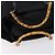 Borsa Tote in Nylon Nero Argento GUCCI Bamboo 002 2052 0412 5 Auth ep10866 - vista 7