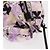Bolsa de drawstring Miu Miu Madras Cat en lona rosa plateada Auth bs30224 Plata - vista 5