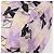 Bolsa de drawstring Miu Miu Madras Cat en lona rosa plateada Auth bs30224 Plata - vista 7
