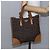 PRADA Borsa a Mano Tweed Beige Argento Auth bs30129 - vista 23