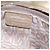 Borsa Tote Gancini Marissa in pelle beige e argento di Salvatore Ferragamo Auth bs30081 - vista 12