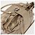 Borsa Tote Gancini Marissa in pelle beige e argento di Salvatore Ferragamo Auth bs30081 - vista 7