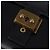 Hermès HERMES Adepeche Schultertasche Leder Schwarz Gold Auth bs30251 Golden - Ansicht 19