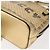 Borsa in pelle con stampa GUCCY GUCCIxSEGA oro argento 511189 Auth bs30126 D'oro - vista 14