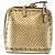Borsa in pelle con stampa GUCCY GUCCIxSEGA oro argento 511189 Auth bs30126 D'oro - vista 2