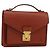 LOUIS VUITTON Borsa a Mano Epi Monceau 28 Marrone M52123 LV Auth ep11246