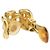 Orecchini Christian Dior in metallo dorato Auth bs30301 - vista 4