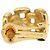 Orecchini Christian Dior in metallo dorato Auth bs30301 - vista 7