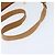 LOEWE Borsa a Spalla Anagram Pelle Marrone Oro Auth bs30276 D'oro - vista 7