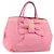 PRADA Borsa a mano in nylon rosa oro Auth 146881 D'oro