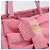 PRADA Borsa a mano in nylon rosa oro Auth 146881 D'oro - vista 10