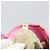PRADA Borsa a mano in nylon rosa oro Auth 146881 D'oro - vista 12
