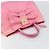 PRADA Borsa a mano in nylon rosa oro Auth 146881 D'oro - vista 6