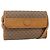 Gucci Borsa a Spalla Micro GG Supreme PVC Beige Oro 004 89 0265 Auth ki6121 D'oro