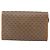 Gucci Borsa a Spalla Micro GG Supreme PVC Beige Oro 004 89 0265 Auth ki6121 D'oro - vista 2