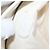 Chloé Borsa a Mano Chloe in Tela e Pelle Bianca Auth mr1648 Bianco - vista 12