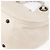 Chloé Borsa a Mano Chloe in Tela e Pelle Bianca Auth mr1648 Bianco - vista 16