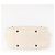Chloé Borsa a Mano Chloe in Tela e Pelle Bianca Auth mr1648 Bianco - vista 5