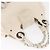 Chloé Borsa a Mano Chloe in Tela e Pelle Bianca Auth mr1648 Bianco - vista 6