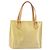 LOUIS VUITTON Borsa a Mano Monogram Vernis Houston Beige M91004 Auth LV ka558