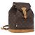 LOUIS VUITTON Mochila Monogram Montsouris MM M51136 LV Auth 155133 Monograma