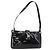 Borsa a Spalla Gancini Smalto Nero Oro Salvatore Ferragamo Auth bs31656 D'oro