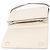 Borsa a Spalla in Pelle Gucci Bamboo Bianca Argento 370817 Auth 156171 Bianco - vista 15