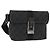 Borsa a Vita GG Canvas Gucci Nera Argento 131236 Auth 151557 Nero