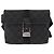 Borsa a Vita GG Canvas Gucci Nera Argento 131236 Auth 151557 Nero - vista 13