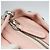 Borsa a mano in pelle Jimmy Choo Studs 2 in 1 Rosa Auth BA8217 - vista 11