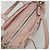 Borsa a mano in pelle Jimmy Choo Studs 2 in 1 Rosa Auth BA8217 - vista 6