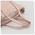 Borsa a mano in pelle Jimmy Choo Studs 2 in 1 Rosa Auth BA8217 - vista 7
