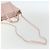 Borsa a mano in pelle Jimmy Choo Studs 2 in 1 Rosa Auth BA8217 - vista 9