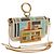 Fendi Pochette Nano Baguette in Tela Zucca Multicolore Auth 153326M