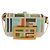 Fendi Pochette Nano Baguette in Tela Zucca Multicolore Auth 153326M - vista 13