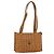 Borsa tote MCM Logogram Vicetos in pelle PVC marrone oro Auth BA8200 D'oro