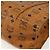 Borsa tote MCM Logogram Vicetos in pelle PVC marrone oro Auth BA8200 D'oro - vista 15