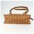 Borsa tote MCM Logogram Vicetos in pelle PVC marrone oro Auth BA8200 D'oro - vista 5