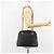 BALLY Borsa a Spalla in Pelle Trapuntata con Catena Nera Oro Auth bs31440 Nero D'oro - vista 24
