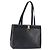 Borsa Tote Vala in pelle nera e oro Auth BA8688 di Salvatore Ferragamo Nero D'oro