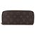 LOUIS VUITTON Portafoglio Lungo Clemence Monogramma M60742 LV Auth 154211 - vista 13