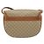 Céline Borsa a Spalla in Tela Macadam CELINE PVC Beige Oro Auth 143671 D'oro - vista 3