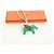 Hermès HERMES Rodeo PM Charm Pelle Verde Marrone Auth BA8097M - vista 18