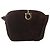 Borsa a spalla Gancini in suede marrone e oro Auth 155065 di Salvatore Ferragamo D'oro