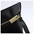 Céline Borsa a spalla in tela Macadam CELINE in pelle PVC nera e oro Auth 154614 Nero D'oro - vista 14