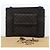 Céline Borsa a spalla in tela Macadam CELINE in pelle PVC nera e oro Auth 154614 Nero D'oro - vista 25