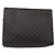 Céline Borsa a spalla in tela Macadam CELINE in pelle PVC nera e oro Auth 154614 Nero D'oro - vista 3