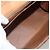 Céline Borsa a mano in tela Macadam CELINE in pelle PVC marrone e oro Auth ka556 D'oro - vista 17