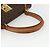 Céline Borsa a mano in tela Macadam CELINE in pelle PVC marrone e oro Auth ka556 D'oro - vista 7